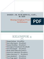 Ruang Lingkup Penelitan Kebidanan: Dosen: M. Nur Dewi K., S.ST., M. Kes