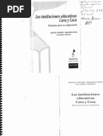 Cara y Ceca (Las Instituciiones Educativas)