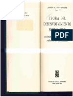 Schumpeter, Teoría Del Desenvolvimiento PDF