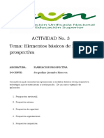 ACTIVIDAD No. 3-Elementos Básicos de La Prospectiva