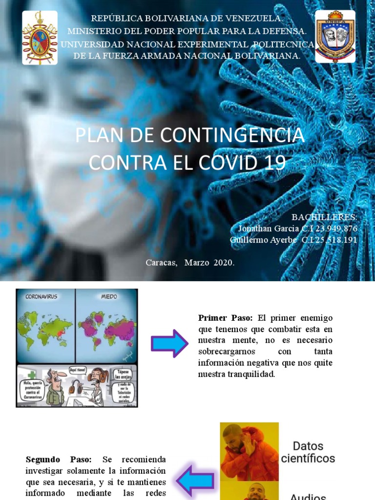 Plan de Contigencia Contra El COVID 19 | PDF | Salud y bienestar | Medicina