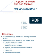 Dual Stack Support in Mobile IPv6