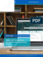 Servicenow Implementation Levels Whitepaper Sciencesoft PDF