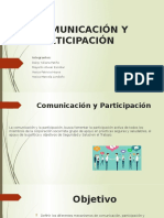 Comunicación y Participación