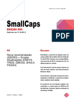 Atualização da carteira Small Caps e análise inicial sobre a Ser Educacional (SEER3