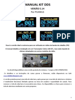 Manual KIT DDS V5.14 - Guia completo para instalação e uso do sistema DDS no rádio Cobra 148 GTL