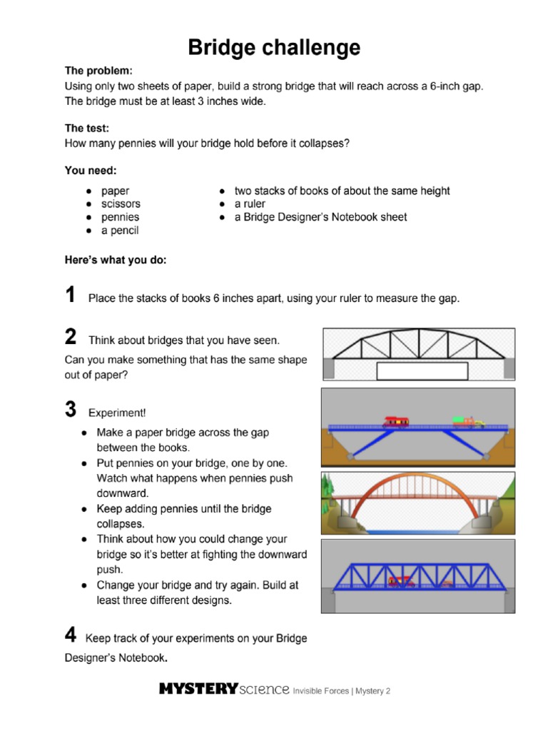 Bridge Challenge | PDF