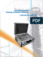 ... Directly On TRM 104: Fast and Accurate Winding Resistance Values..