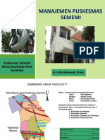 MANAJEMEN PKM SEMEMI PKL Murnajati 7 Maret 2018 DR Lolita FIXs PDF