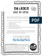 Roll & Race: Base Ten Games
