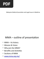 Legal Issues in Medicine & MMA