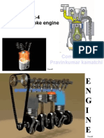 Unit-4 4.2 Four Stroke Engine: Compiled by Pravinkumar Kamatchi