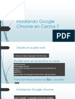 Instalando Google Chrome en Centos 7