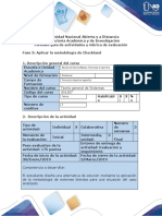 Guia de Actividades y Rúbrica de Evaluación - Fase 3 - Aplicar La Metodología de Checkland