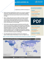 World Health Organization Global COVID-19 Report - April 2