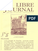 Libre Journal de la France Courtoise N°025