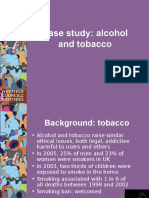 Case Study Alcohol and Tobacco