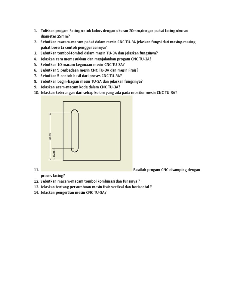 Soal Cnc Pdf