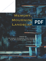 (At The Interface - Probing The Boundaries) Elizabeth Anderson, Avril Maddrell, Kate McLoughlin-Memory, Mourning, Landscape.-Rodopi (2010) PDF