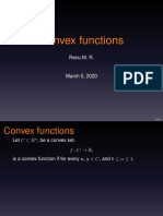 Convex Functions: Renu M. R