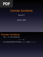 Convex Functions: Renu M. R