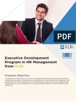 Executive Development Program in HR Management From