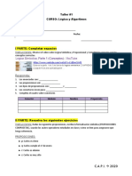 Taller 1 - Logica y Algoritmos