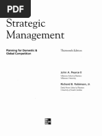 Strategic Management. Global Competition. John A. Pearce II. Richard B. Robinson, Jr. Villanova School of Business Villanova University PDF