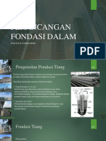 3 MG Dasar-Dasar Perancangan Fondasi Dalam PDF