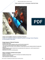 Design and Installation Aspects of Cathodic Protection PDF