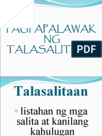 Pagpapalawak NG Talasalitaan