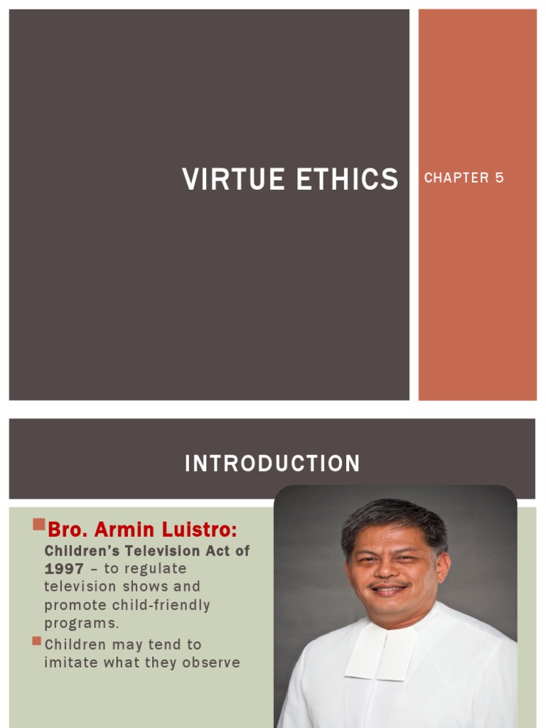 Chapter 5: Understanding Virtue Ethics | PDF | Virtue Ethics | Virtue