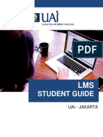 Panduan LMS Mahasiswa UAI