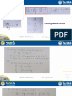 Fluid Mechanics Stream Function Velocity Potential