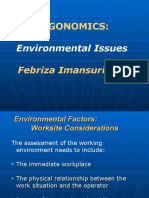 Ergonomics Environmental Factors