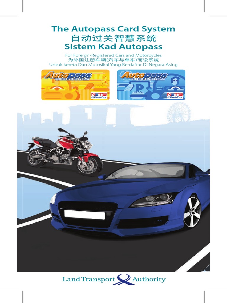 Autopass Card Guide for Foreign Vehicles | PDF | Singapore | World Politics