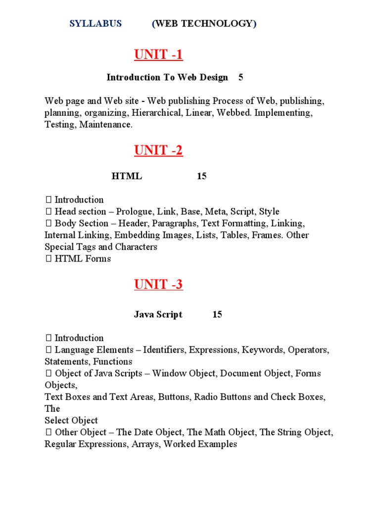 Web Th Html Websites