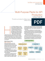 Multi-Purpose Plants For API Production: Facilities and Equipment