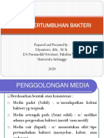 Media Pertumbuhan Bakteri PDF