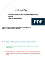 Light Propagation in Optical Fiber