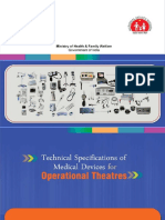 Technical Specifications of Medical Devices For Operational Theatres