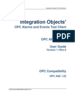 Integration Objects': OPC Alarms and Events Test Client
