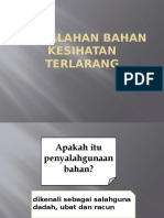 Chapter 5 Penyalahgunaan Bahan Kesihatan Terlarang