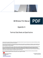 3M Window Film Manual Appendix A: Technical Data Sheets and Specifications