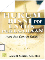 Abdul R.SalimanS.H Hukum Bisnis Untuk Perusahaan. Intro