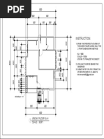 Instruction:: SCALE 1: 100M 1 Ground Floor Plan