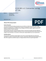 Infineon-Application Note Design of A 600 W HB LLC Converter Using CoolMOS - P6-AN-v01 - 00-EN