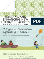 Building and Enhancing New Literacies Across The Curriculum: Professional Education 2