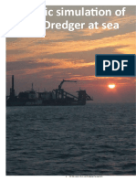 Dynamic Simulation of Cutter Dredger at Sea