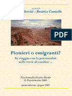 Merciai Cannella Psicoanalisi Terra Di Confine PDF